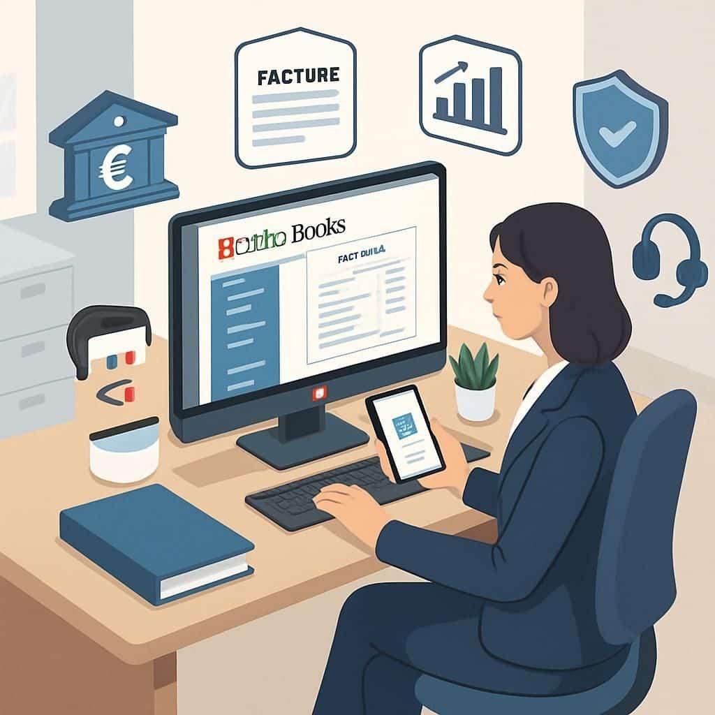 Découvrez notre avis complet sur Zoho Books : explorez ses fonctionnalités, comparez les tarifs et lisez les retours d'utilisateurs pour faire le meilleur choix.